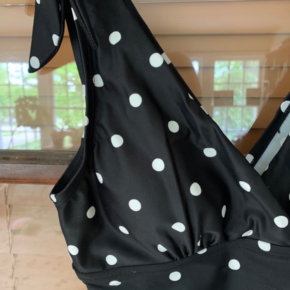 Kona Sol Polkadot Swimsuit - Picture 3 of 7